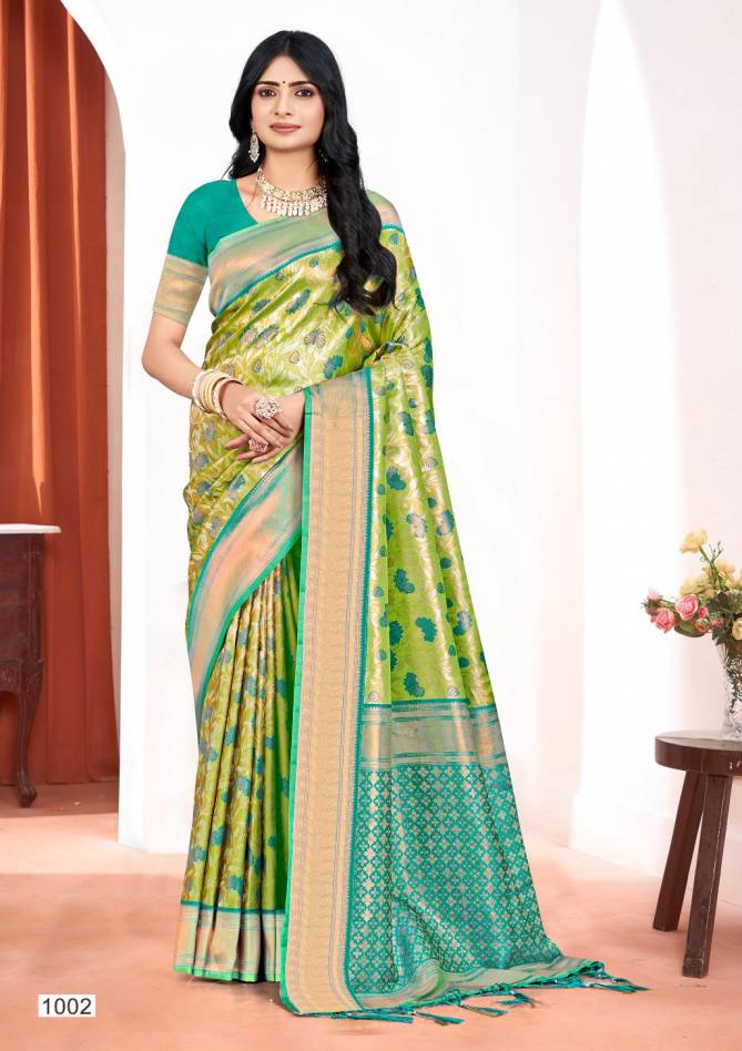 Kalanidhi Vol 01 By Bunawat Wedding Wear Kanjivarm Silk Sarees Wholesale Online
